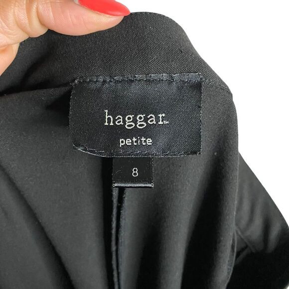 Haggar Women’s Petite Black Straight Leg Dress Pants - Picture 5 of 6